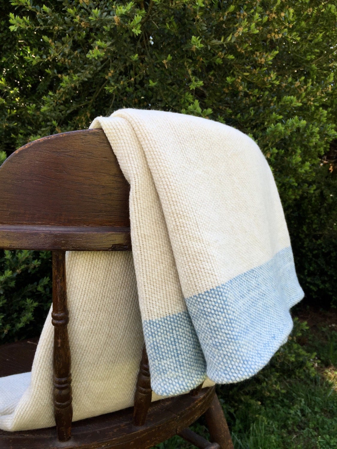 Hand Woven Merino Wool Blanket