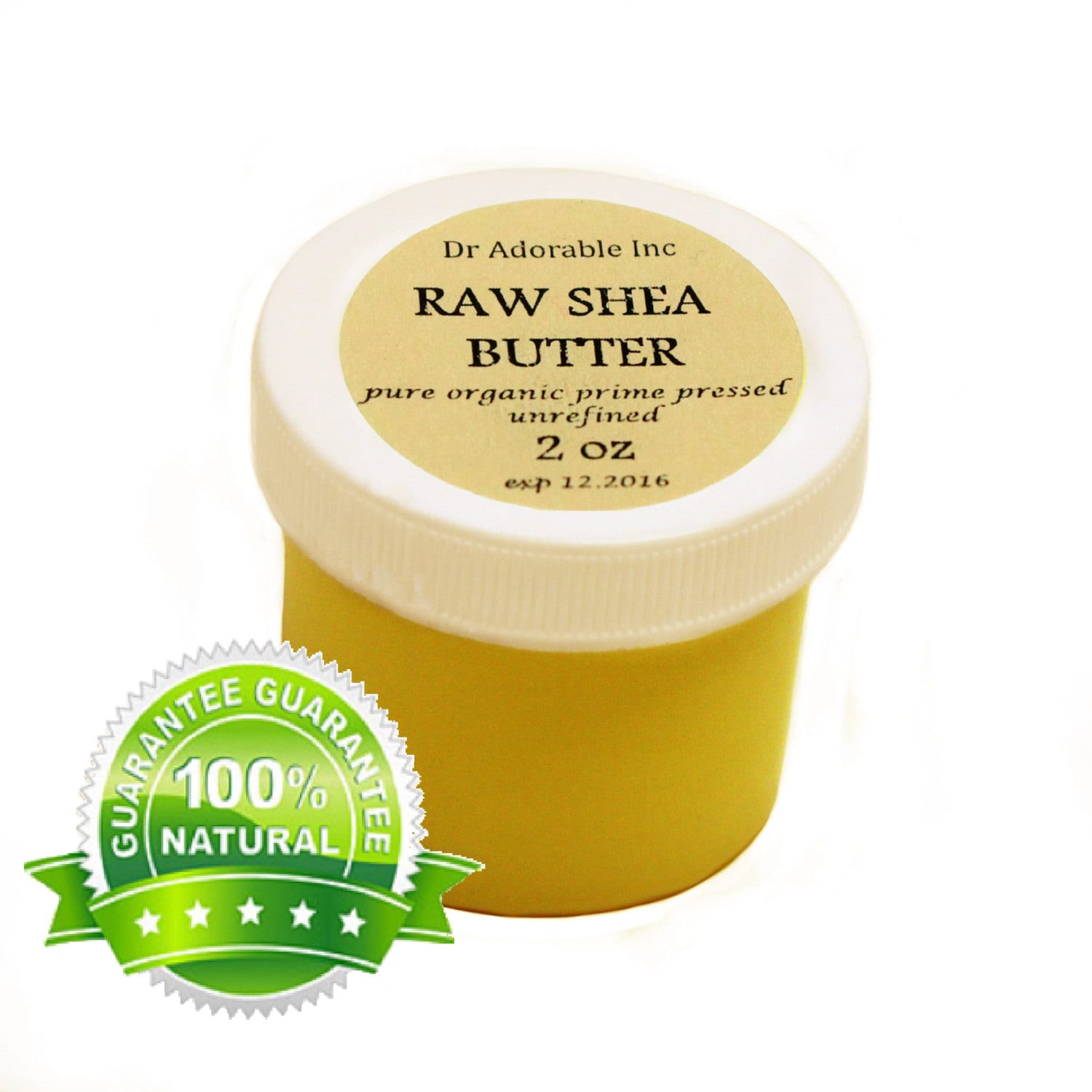 2 oz Raw Unrefined Shea Butter From Ghana 100 Pure Organic
