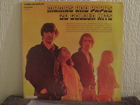 Mamas and Papas vinyl record Original 20 Golden Hits vinyl