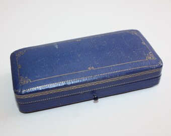 Birks Jewelers Antique Jewelry Case Presentation Box Victorian