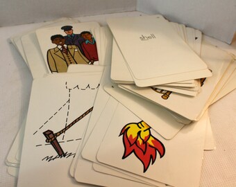 Word flashcards | Etsy