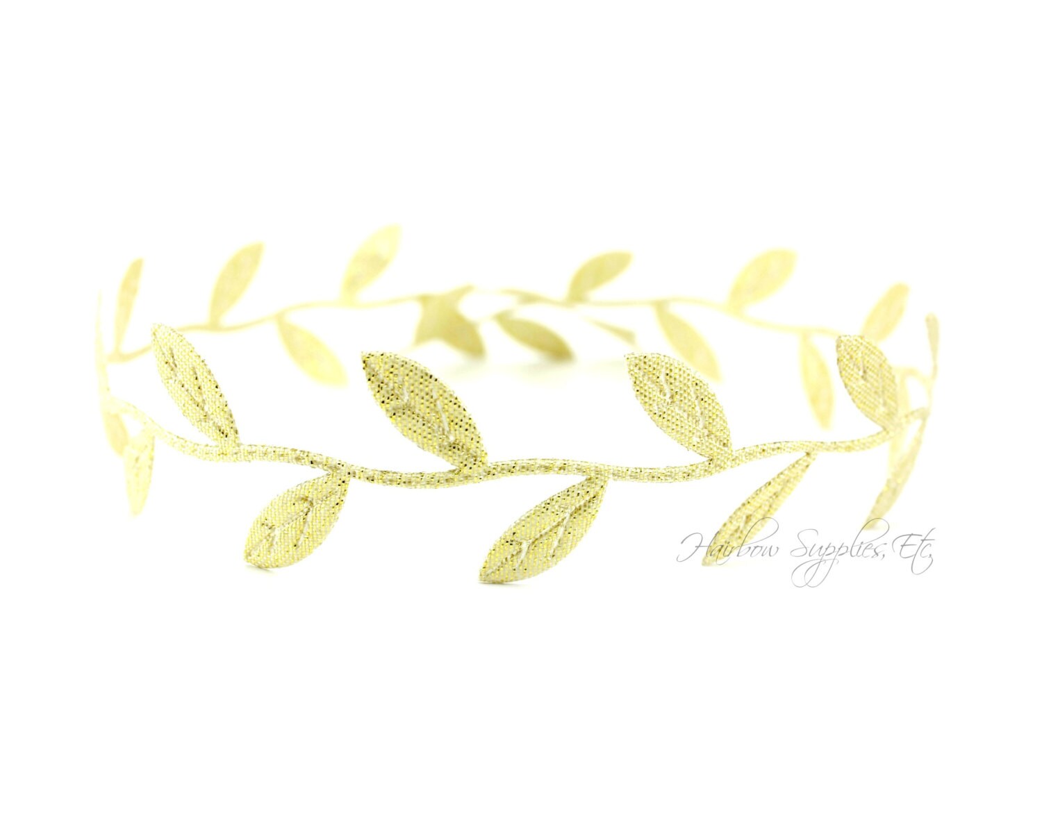 Gold Leaf Crown Trim By the Yard Gold Crown Gold Leaf