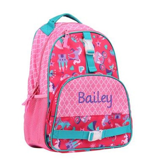 Items similar to Personalized Girls Backpack- Preschool Backpack Princess Backpack Stephen ...