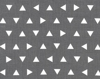 Remix Grey Triangles by Ann Kelle for Robert Kaufman