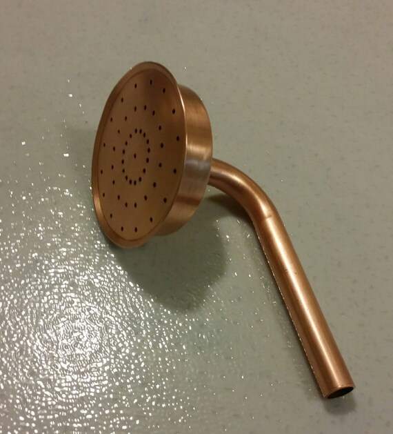 35inch koperen douchekop