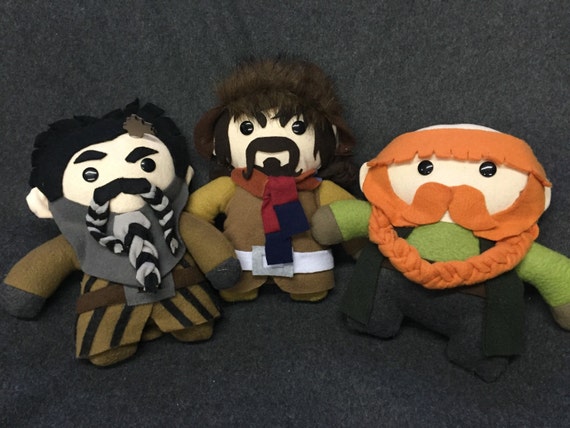 the hobbit plush toys