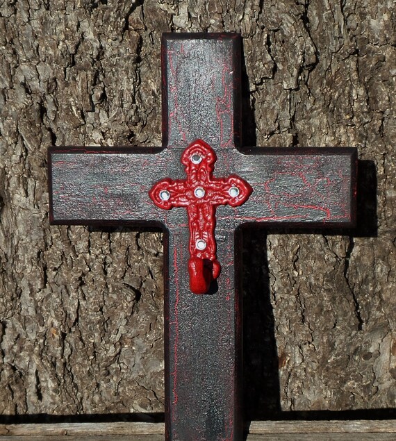 Wooden crosses cross with hook wall crosses towel holders