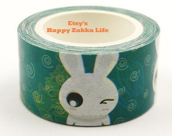 anime bunny - Kraft paper Tape - 20mm Wide - 7.6 Yards