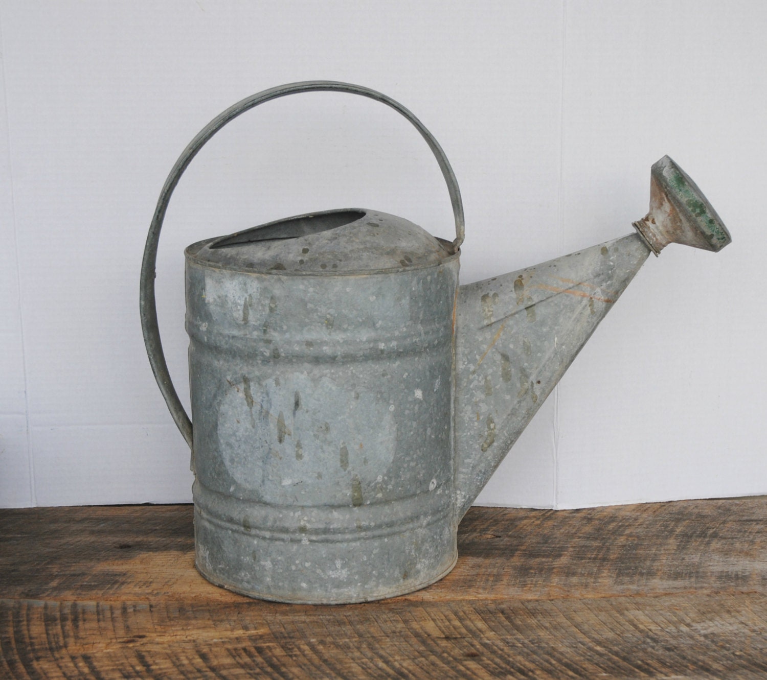 Vintage Galvanized Watering Can 12 Quart
