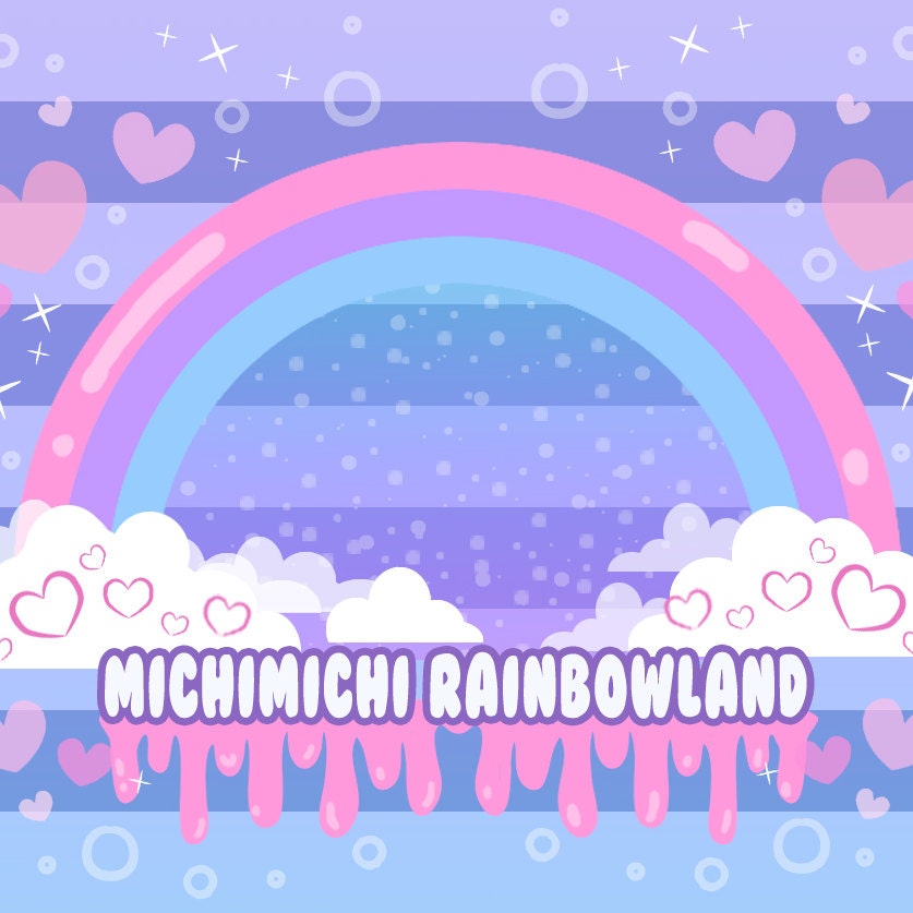 Facebook Michi Michi Rainbow Land by MichiMichiRainbow on Etsy