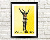 Alabado The Sun Print: Dark Souls Solesaire de Astora Knight of Sunlight Ilustres