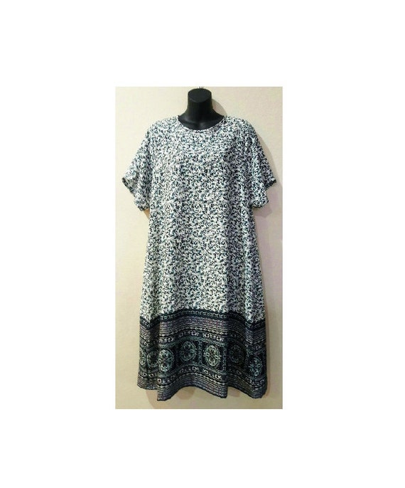 BACK OPEN DRESS Nursing Home Apparel Adaptive Clothing