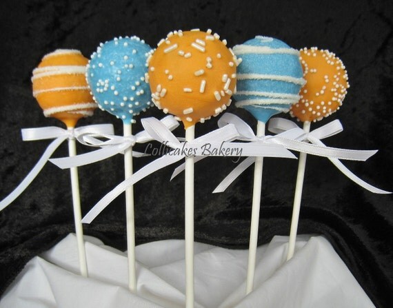 Boy Baby Shower Favors, Cake Pops Made to Order with High Quality Ingredients Il_570xn