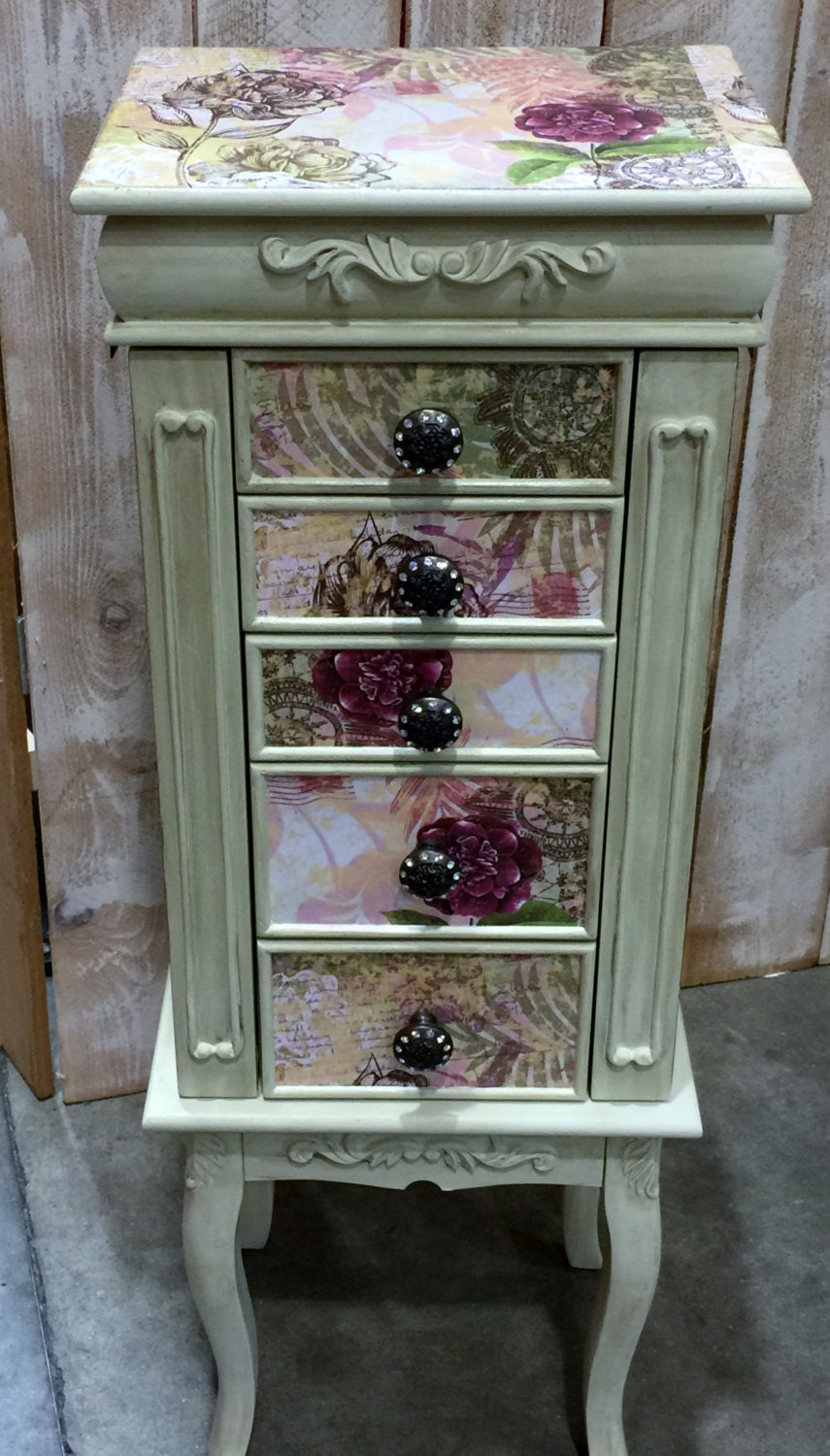 Repurposed Jewelry Armoire Custom Made To Order