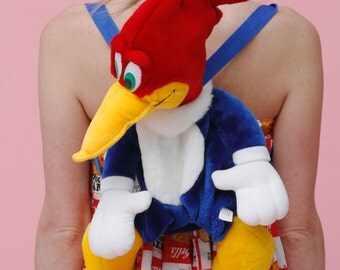 coach fuzzy backpack