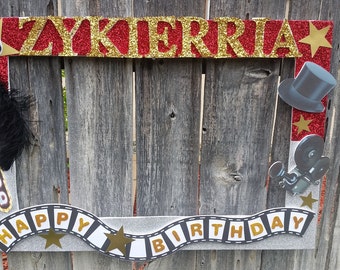 Old Hollywood Themed Party Photo Prop Frame