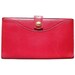 red dior wallet