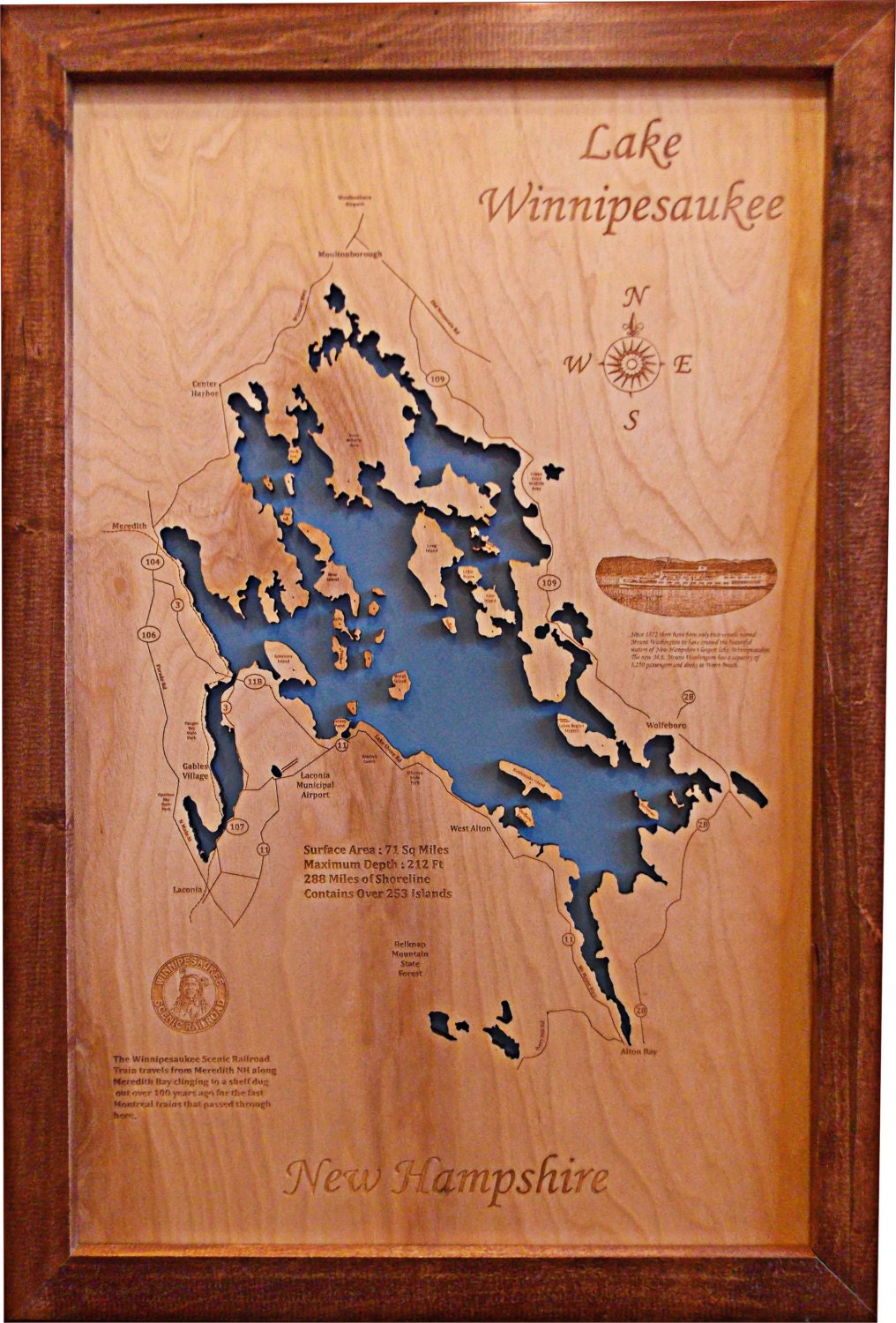 3D Laser Cut Lake Maps: A Comprehensive Guide to Precision Mapping