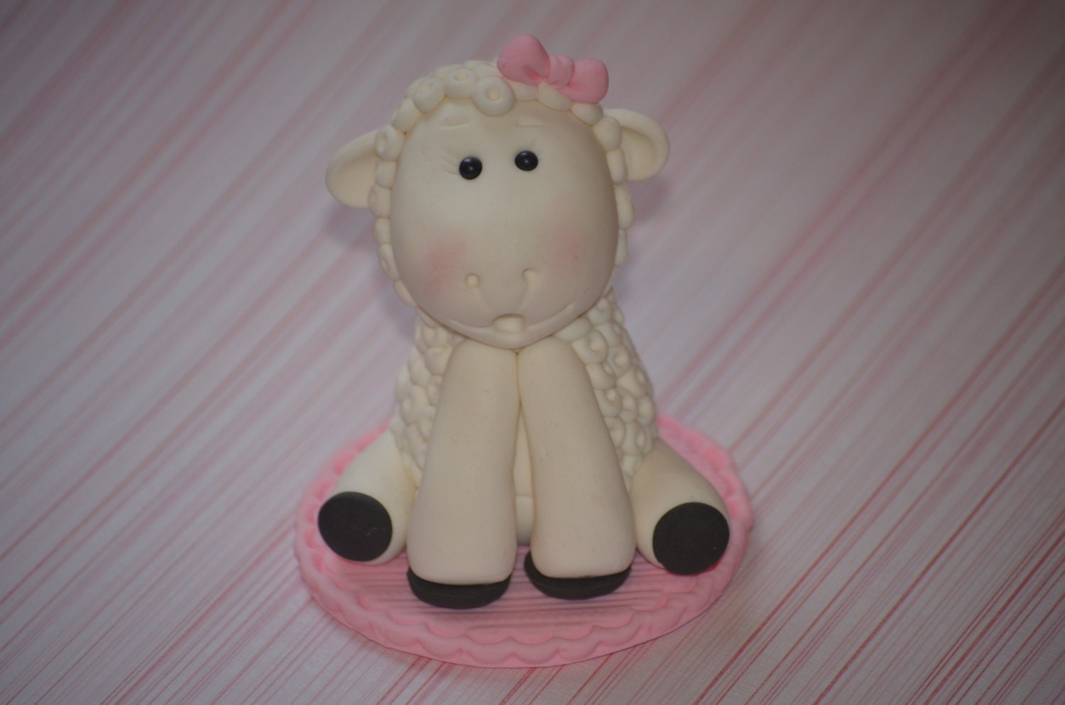 Little lamb cake topper