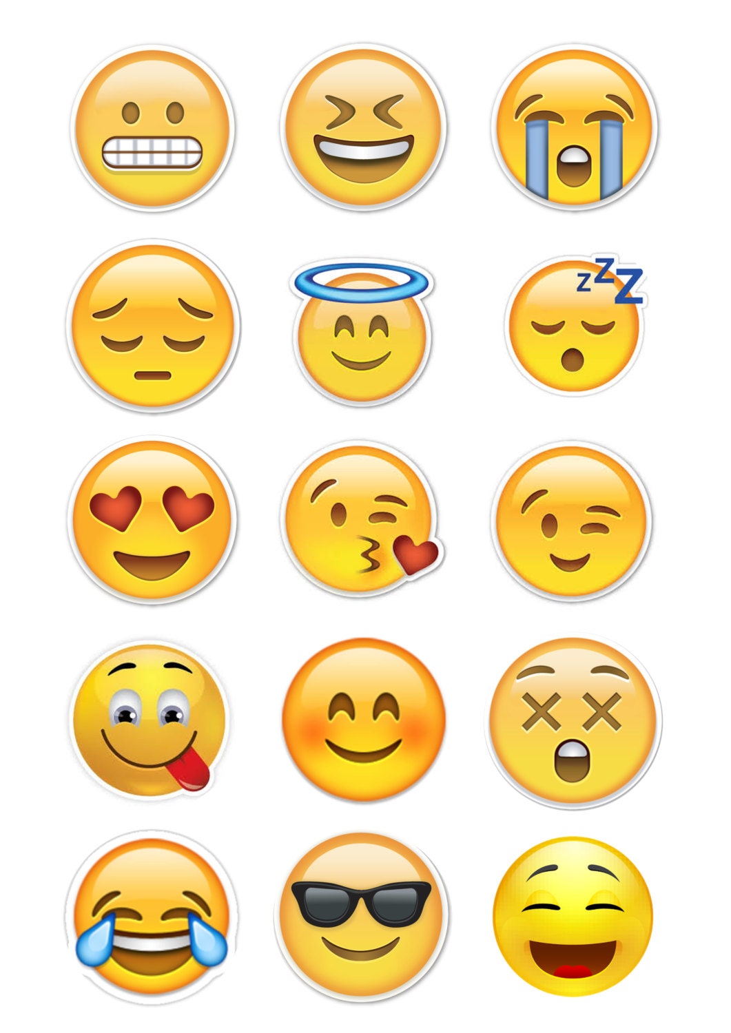 Seriously 47 Reasons For Free Printable Emoji Faces These Make 