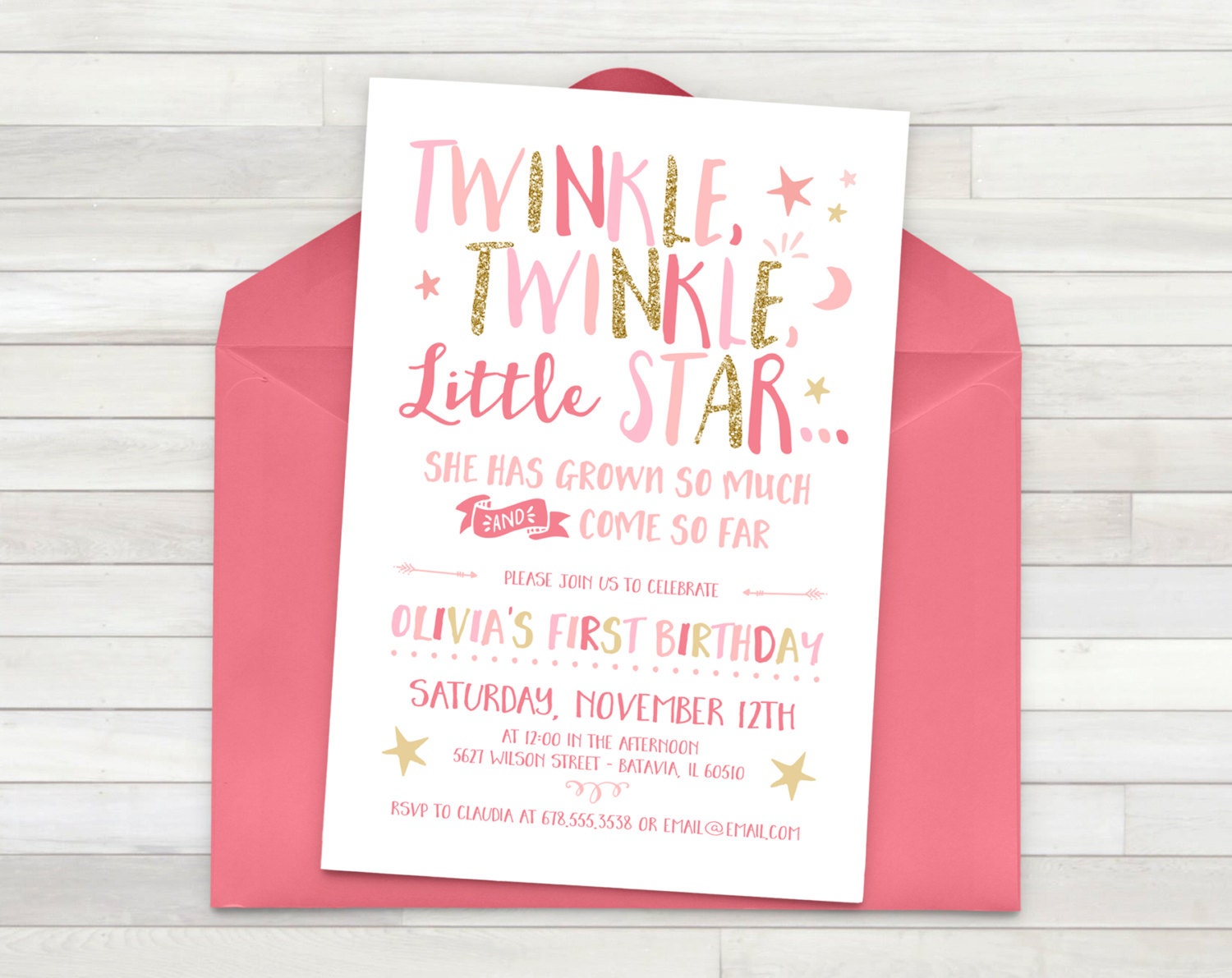 Twinkle Twinkle Invitations 10