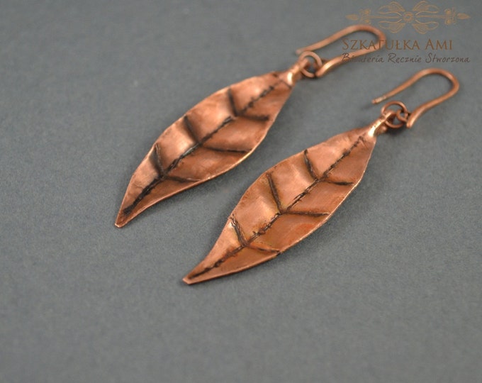 Metal set of the jewellery copper leaf copper earrings copper pendant metal earrings leaves jewellery metal necklace women girl set jewelry