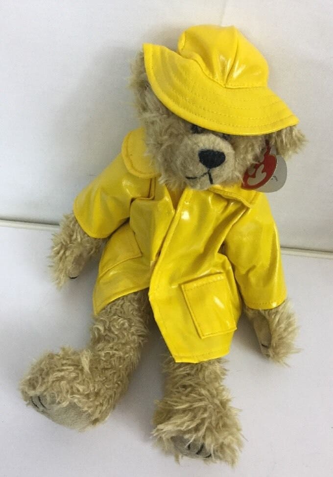 Beanie Baby Gordon Jointed Bear Attic Treasure Teddy Yellow