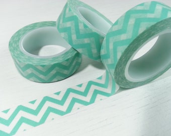 Green Washi / Masking Tape - 10M