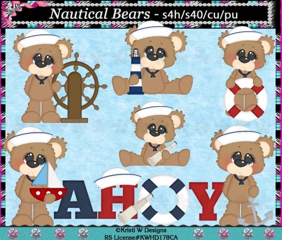 nautical teddy bear