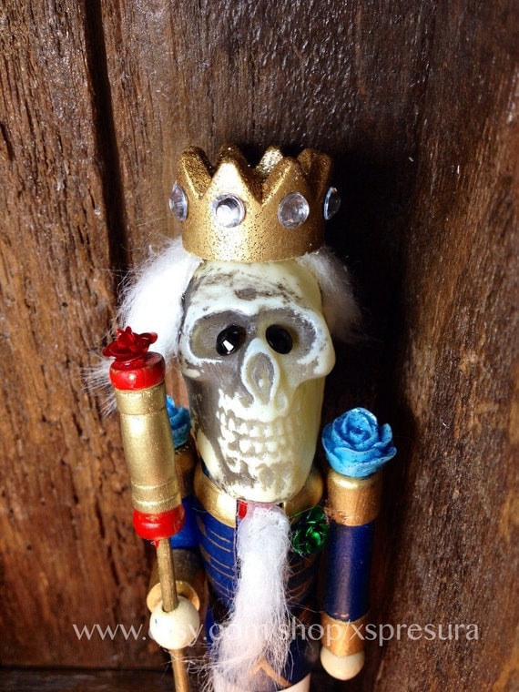 DayoftheDead Skull Nutcracker / Christmas Calavera
