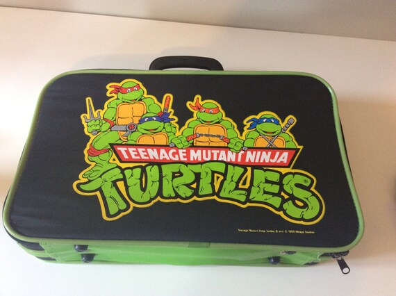 Teenage Mutant Ninja Turtles TMNT Suitcase by LightninThunderStorm