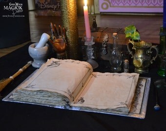 25 Pages of "Witching Moon" Book of Shadows Parchment / Binder Refill Pages / Vintage Witchcraft Spellbook Illustrations / Paper Stationary