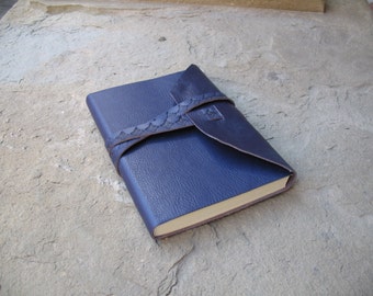 Leather journal 21 x 14,5 cm leather book