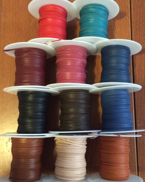 Kangaroo Leather Lace thonging braiding lace 3.0mm