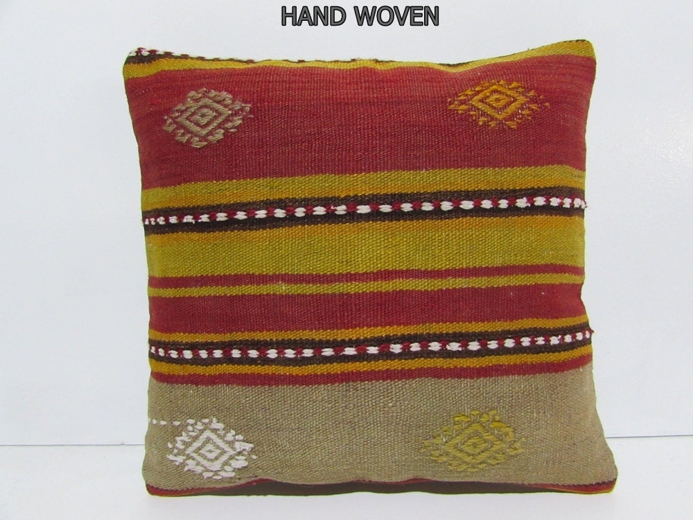 kilim pillow cover Turkish cushion sofa throw pillow