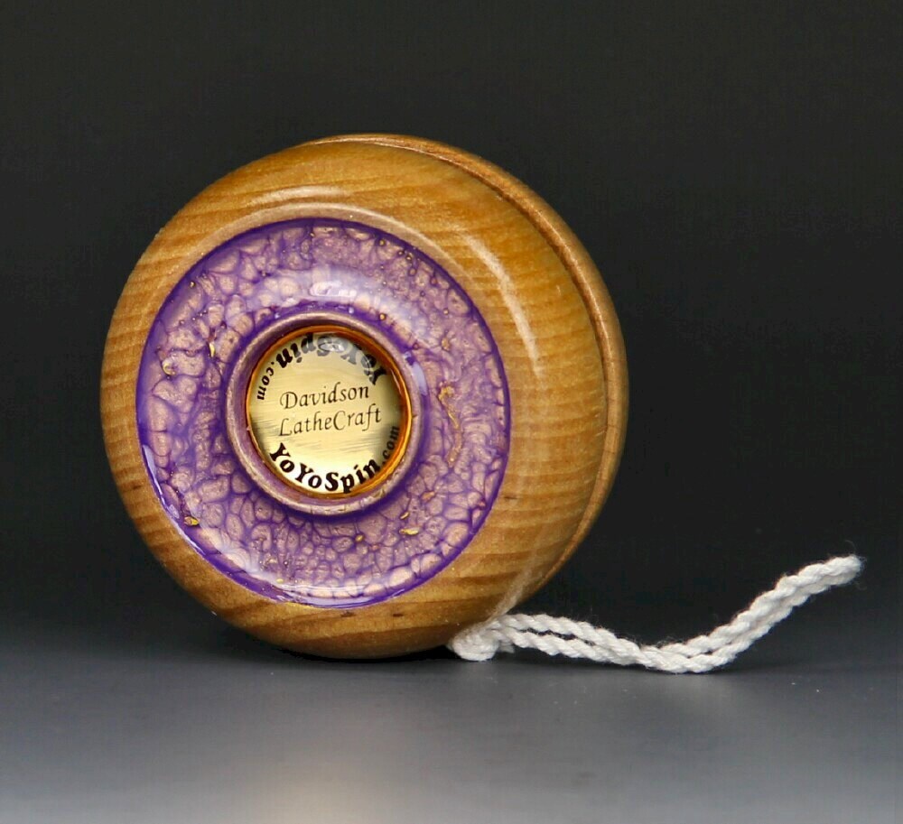 Toy YoYo Old School Maple Wood FixedAxle YoYo