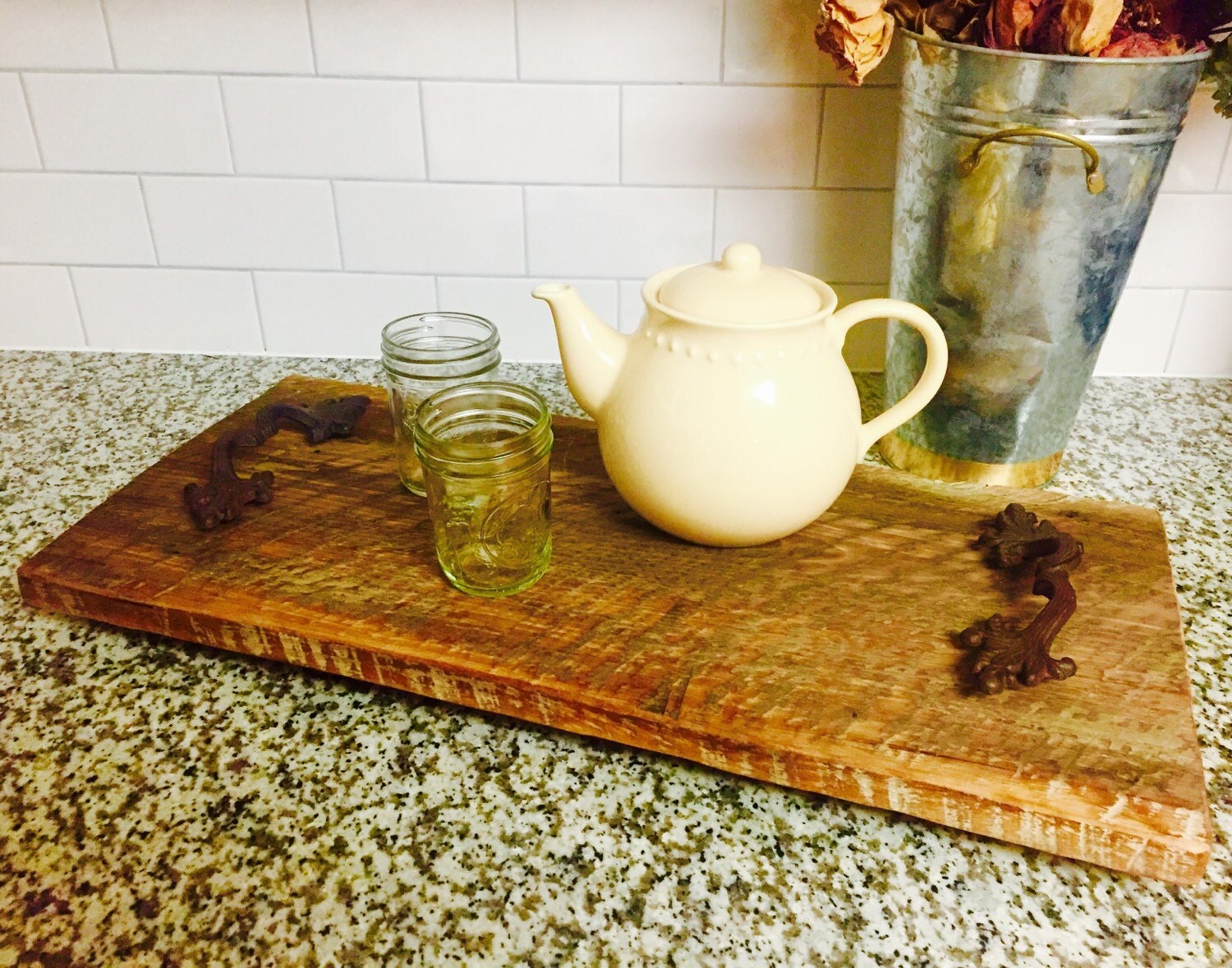Custom order for Carol 2 Barn wood serving trays