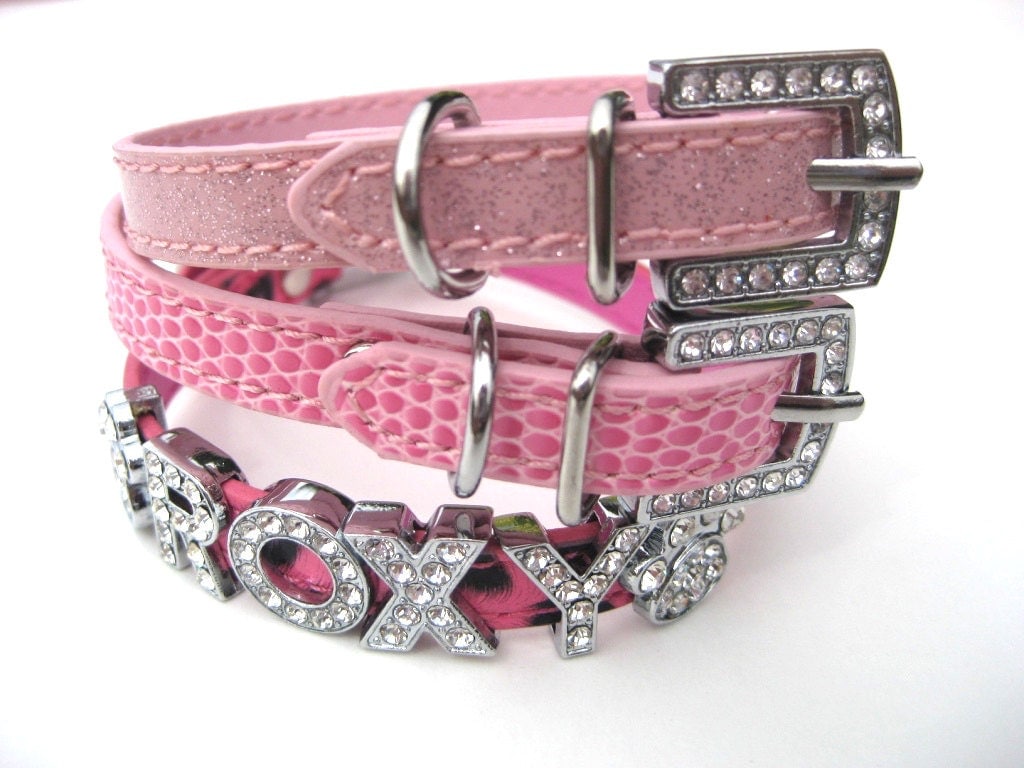 Xxs Dog Collar
 XXS Dog Collar The Pinks Chihuahua Collar Personalized