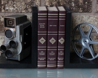 Camera bookends | Etsy