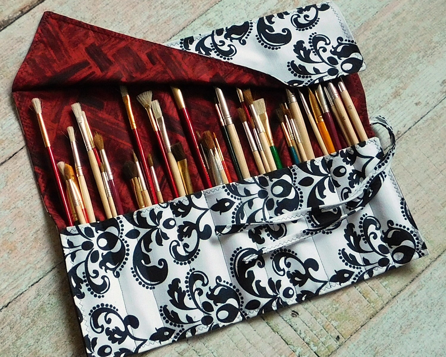 Artist Brush Roll Brush Roll Up Watercolor Paint Brush