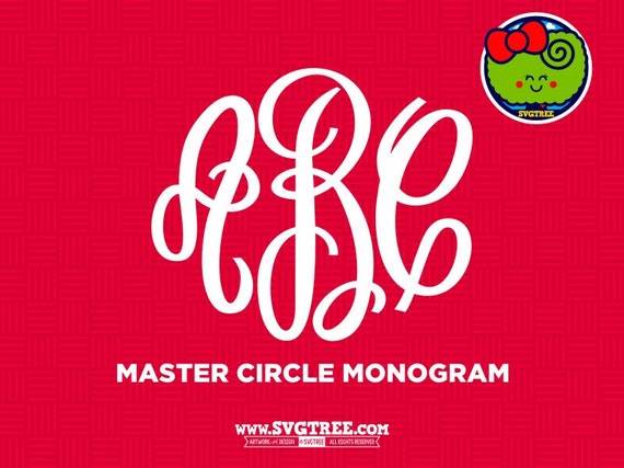 Download Master Circle SVG Master Circle Fancy Circle Monogram by ...