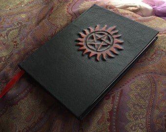 Supernatural Demon Hunter's Handbook Leather Journal