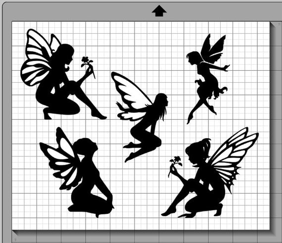 Download Fairy Silhouette Collection SVG PNG and by MentalEpisodes ...