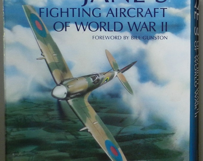 Boxette Set of 2 Jane's fighting aircraft of World War II & Jane's Fighting Ships of World War II – Hardcover 1989