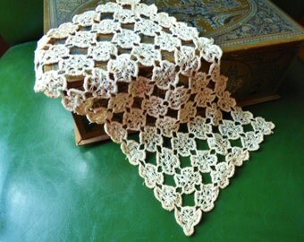 Crochet Doilir Hanhdmade Vintage Doilie Lacy Doilie