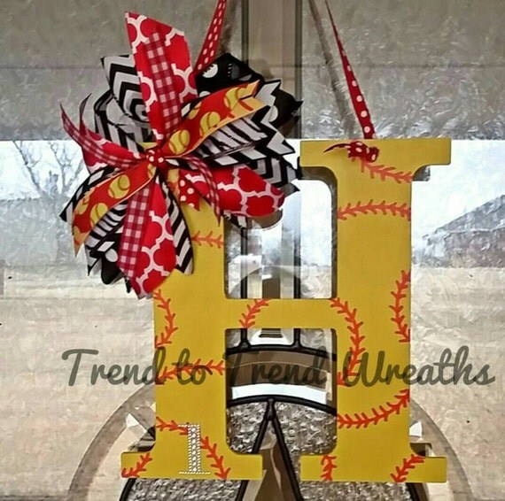 wooden softball letter softball softball by wooden softball letter softball softball by