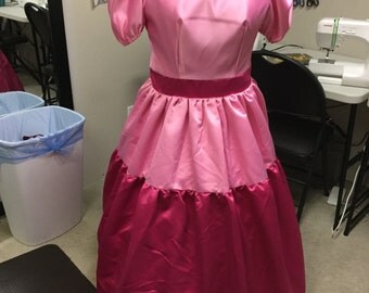 Princess Peach Princess Daisy Nintendo gowns Plus Size Ready To Ship! Cosplay Costume