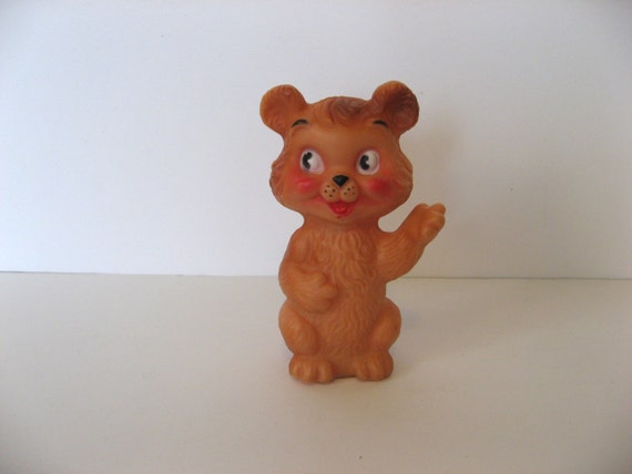 small plastic bear toy