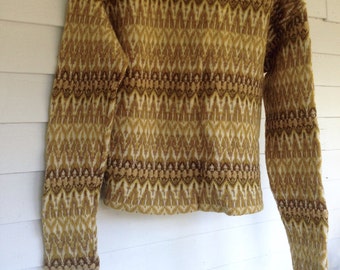Nordic Ski Sweater 100% Wool 'Scotch Craft' - On Sale