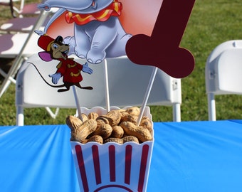 Dumbo Birthday Party Centerpiece, Circus birthday party Centerpiece
